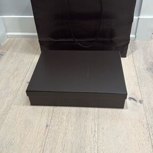 Classic Dark Brown Gift Box with Matching Bag